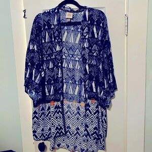 Knox Rose Boho Style Kimono/Blazer